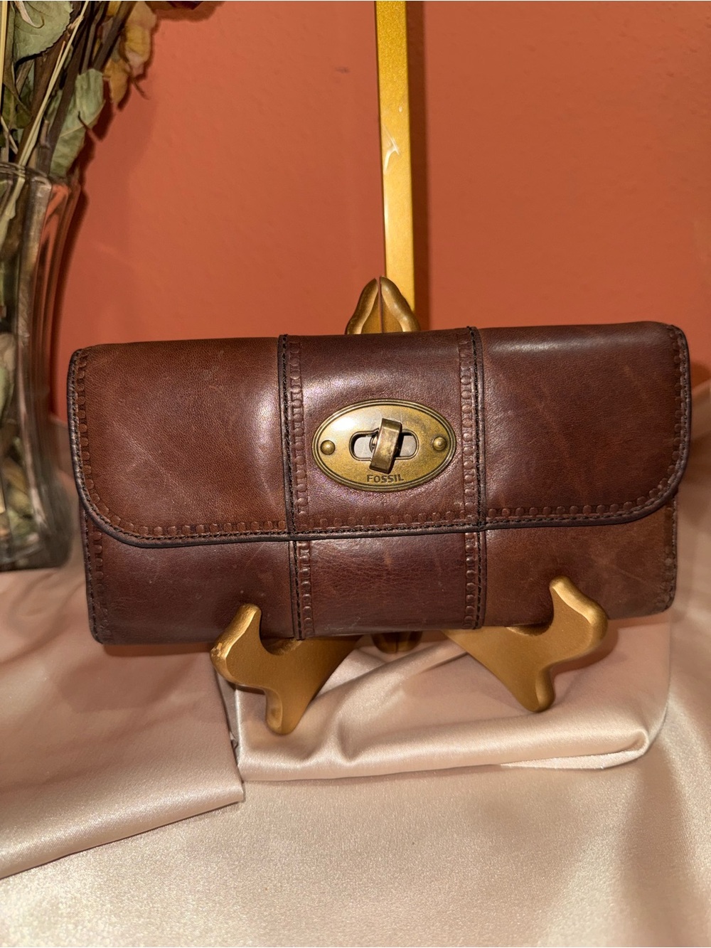 Fossil Vintage Maddox/Marlow Leather Wallet